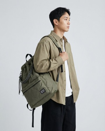 手工掛繩索口背囊