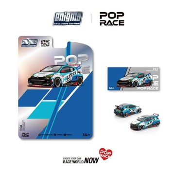 POPRACE 012 1/64 豐田 Toyota PANDEM GR YARIS AUTO FINESSE 模型車