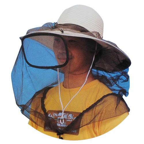 セフティ3 防虫ネット 帽子 SB-2 レンズ付 農業用帽子 作業帽子 メッシュ