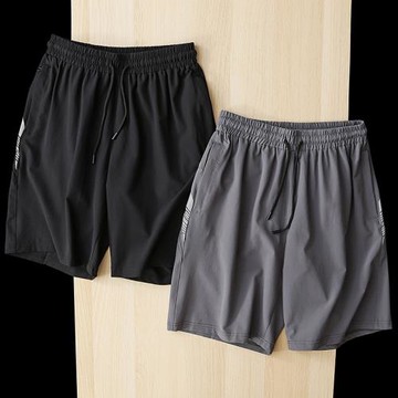涼感舒適！戶外專業級夏季速干透氣彈力運動休閑五分短褲男大褲衩