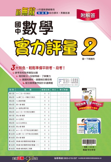 數學實力評量2