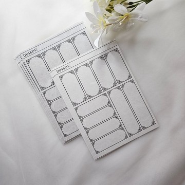 東方標籤貼紙和紙_ 22