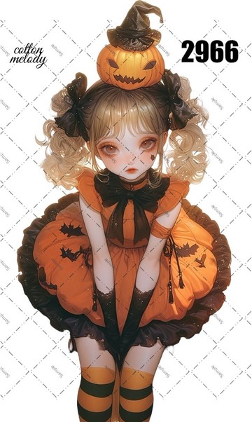 original sticker no.2966 人物貼紙 原創貼紙 原創人物貼紙 裝飾貼紙 cotton melody