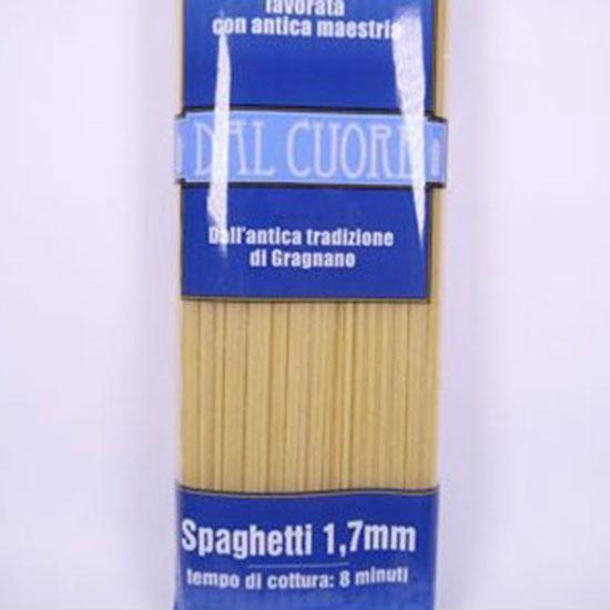 パスタ スパゲッティ 1.7mm 500g ダル クオーレ イタリア産