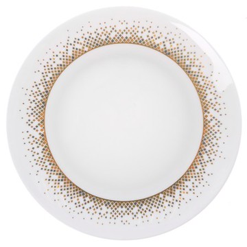 閃耀金典骨瓷淺盤19cm