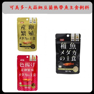 P老闆水族~可美多 COMET 大蒜納豆菌熱帶魚色揚飼料 幼魚主食飼料 熱帶魚色揚 魚飼料 小型魚飼料 繁殖 孔雀魚