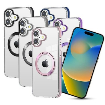 iPhone 16  殼 VOORCA for iPhone 16 6.1 非凡系列軍規防摔殼-磁吸立架款