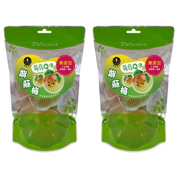 MR.JOHNSON 強森先生 蒟蒻Q凍 紫蘇梅  350g  2袋