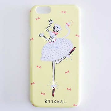 白貓智能手機殼