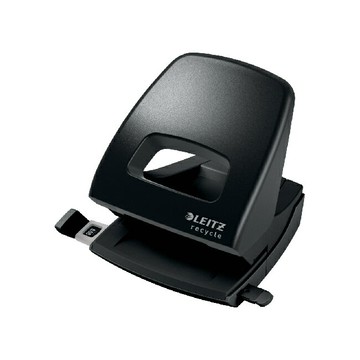 【史代新文具】LEITZ 5003-0095 黑色 環保二孔打孔機
