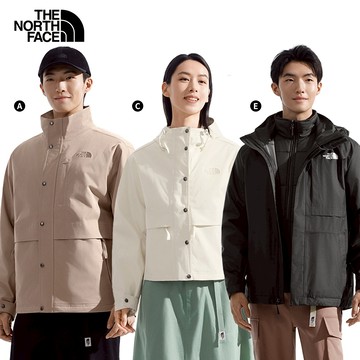 The North Face 北面三合一外套｜輕鬆駕馭低溫防水外套-鋪棉可拆內裡 (多款任選)