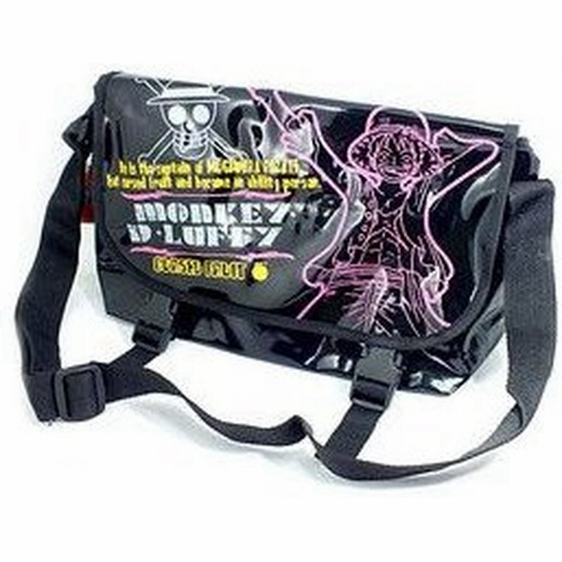 ワンピース One Piece ルフィ ショルダーバッグ Op 1331 Bk ブラック 通販 Lineポイント最大0 5 Get Lineショッピング