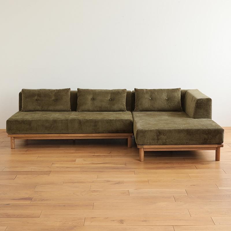 ソファー 2点セット culum unit sofa／BR Aタイプ 2人掛け カウチ