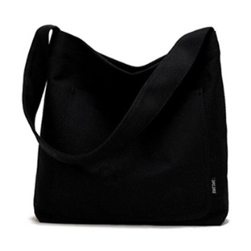 Market PO 時尚休閒帆布袋  黑色  370 x 90 x 340mm