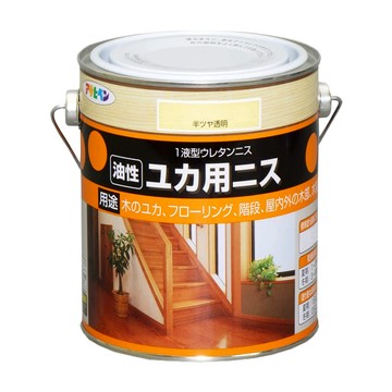 Asahipen 【日本】油性木製品耐磨清漆 1.8L