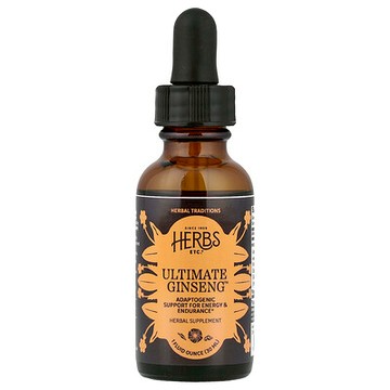 Herbs Etc., Ultimate Ginseng™, 1 fl oz (30 ml)