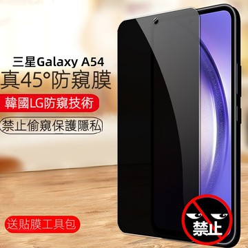 藍光防窺貼 磨砂防窺貼 防窺玻璃貼 適用三星Galaxy A17 A56 A36 S24FE A55 A16 A25