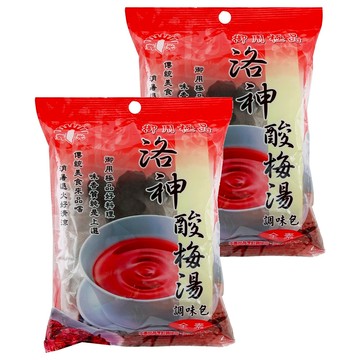 新光洋菜 洛神酸梅湯調味包 全素  100g  2袋  1包
