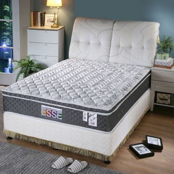 【ESSE御喜名床】 優質天絲三線三段式獨立筒床墊-6X6.2尺(雙人加大)