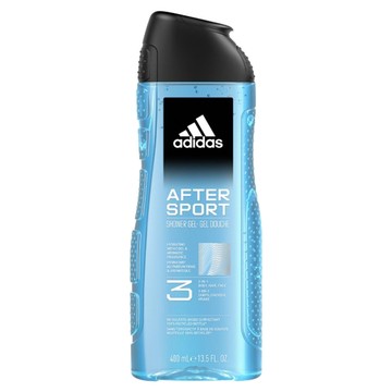 adidas 愛迪達 男性三合一潔顏洗髮沐浴露 運動修復  400ml  1瓶
