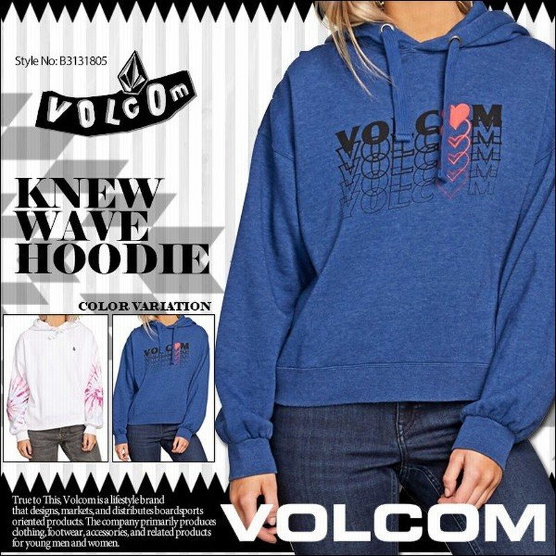 ボルコム 人気ブランド レディース 長袖 プルオーバー パーカー フード トレーナー フリース裏地 防寒 Knew Wave Hoodie Volcom 通販 Lineポイント最大0 5 Get Lineショッピング