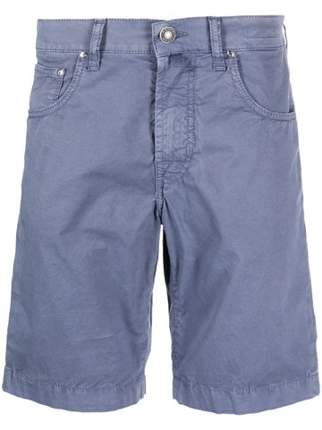 Jacob Cohën - Nicolas straight-leg chino shorts - men - Spandex/Elastane/Cotton - 33 - Blue