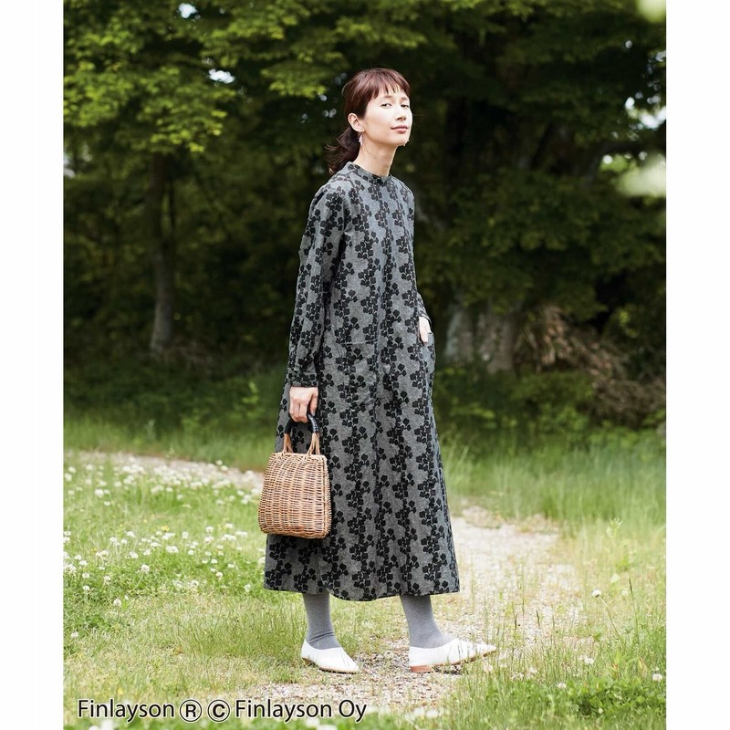 Feat Finlayson 北欧が好き ワンピース レディース サニークラウズ フェリシモ Felissimo 通販 Lineポイント最大1 0 Get Lineショッピング