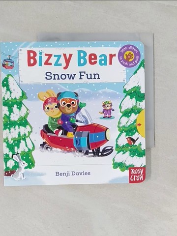 【書寶二手書T1／少年童書_UQ2】硬頁遊戲書Bizzy Bear: Snow Fun_Benji Davies