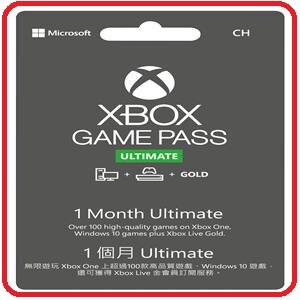 微軟  1個月 Xbox Game Pass 終極版 數位下載版