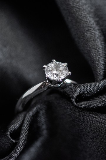 【溫釲 WENSZU】 Considering 六爪鑽石戒指