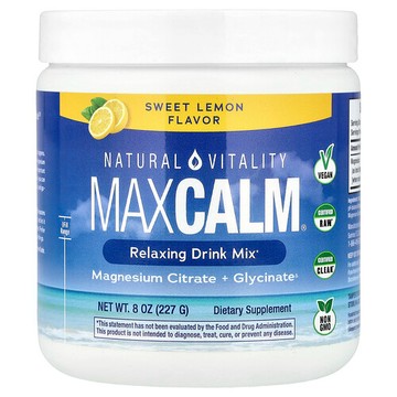 Natural Vitality, CALM®，放鬆混合飲品，甜檸檬味，8 盎司（227 克）