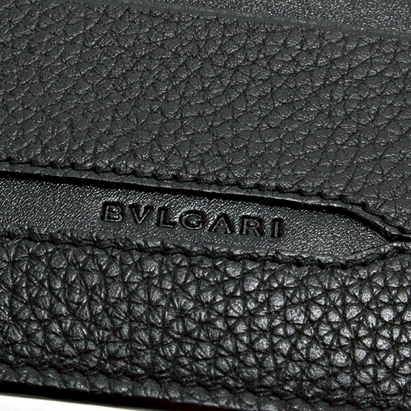 ブルガリ 名刺入れ メンズ 本革 正規品 bvlgari カードケース 大