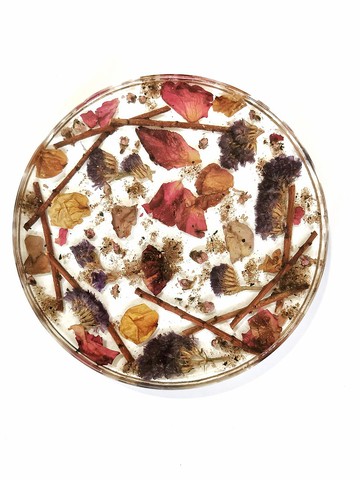 人緣(愛情)花精靈氣板 Attractive (Romance) Hz Floral Plate