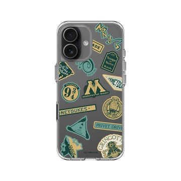 iPhone 17 Clear Case（相機按鈕） 透明 - 哈利波特 Harry Potter - Sticker-Wizarding World