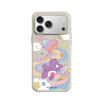 iPhone 17 Pro Max SolidX 貝殼灰 - Care Bears - 翱翔天際