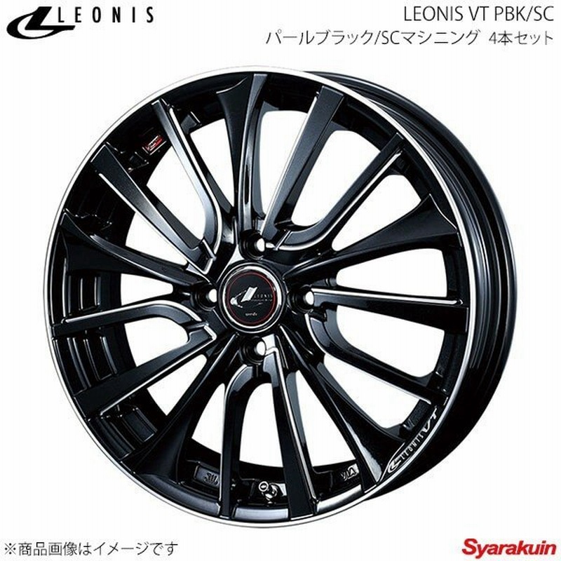 Leonis Vt レオニスvt ホンダ ジェイド Fr4 Fr5 アルミホイール 4本 18 7 0j 5 114 3 Inset47 Pbk Sc 通販 Lineポイント最大0 5 Get Lineショッピング