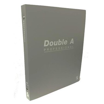 Double A辦公系列26孔筆記活頁夾/DAFF15011/18K/B5/灰