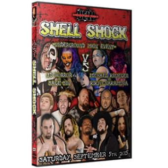 UEW DVD「Shell Shock」（2015年9月5日カリフォルニア州イースト・ロサンゼルス）米直輸入プロレスDVD《日本盤未発売》