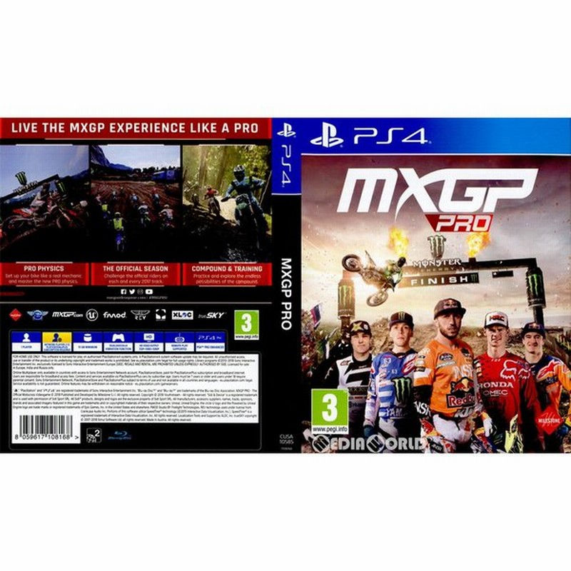 中古即納 Ps4 Mxgp Pro The Official Motocross Videogame オフィシャルモトクロスビデオゲーム Eu版 Cusa 通販 Lineポイント最大0 5 Get Lineショッピング