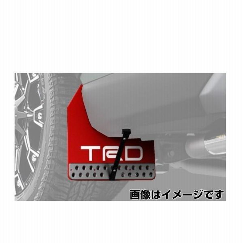 TRD マッドフラップ RAV4 MS328-42001 レッド 赤 5#系 泥除け