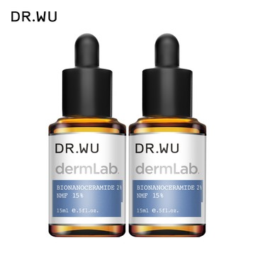 DR.WU 2%神經醯胺保濕精華15ML(2入組)