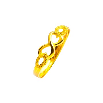 Jove gold Jove gold漾金飾 幸福無限黃金戒指