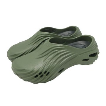 Crocs 涼鞋 Echo Wave 男鞋 女鞋 波波旋風克駱格 軍綠 休閒鞋 洞洞鞋 卡駱馳 210521309