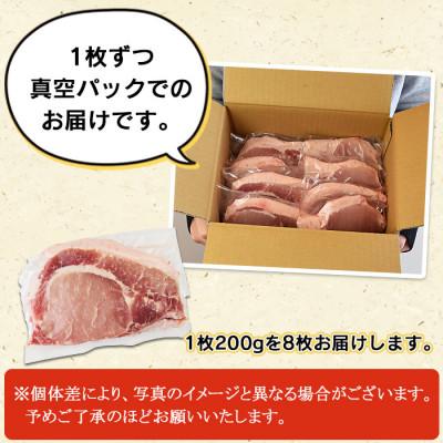 ふるさと納税 国富町 宮崎県産 豚大判ロース 合計1.6kg