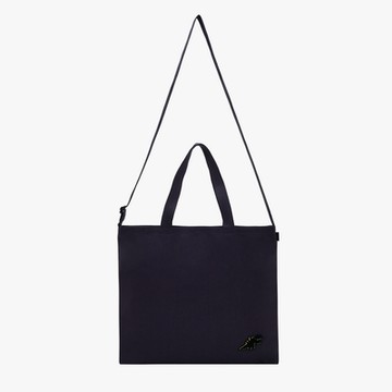 agnes b. sport b. Dino刺繡托特袋 (深藍色)