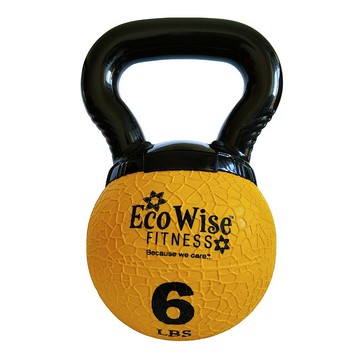 美國EcoWise迷你壺鈴 6磅