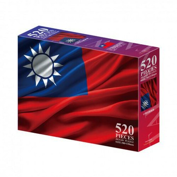 台旺文創(520片拼圖)-中華民國國旗 TW-520-041