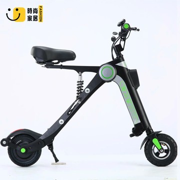 折疊電動車 小型電動車 迷你 電動滑板 兩輪車 代步車 電瓶車 折疊電動車超輕便攜成人男女代步代駕電動滑板車鋰電池小型電瓶車公司貨 可開發票