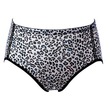 mammy village 六甲村 舒適低腰孕婦運動內褲-黑豹紋【悅兒園婦幼生活館】