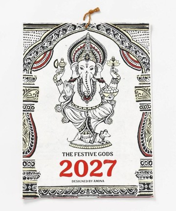 【熱門預購】2027 FESTIVE GODS 神祇祭典月曆(限宅配) NSSP6309